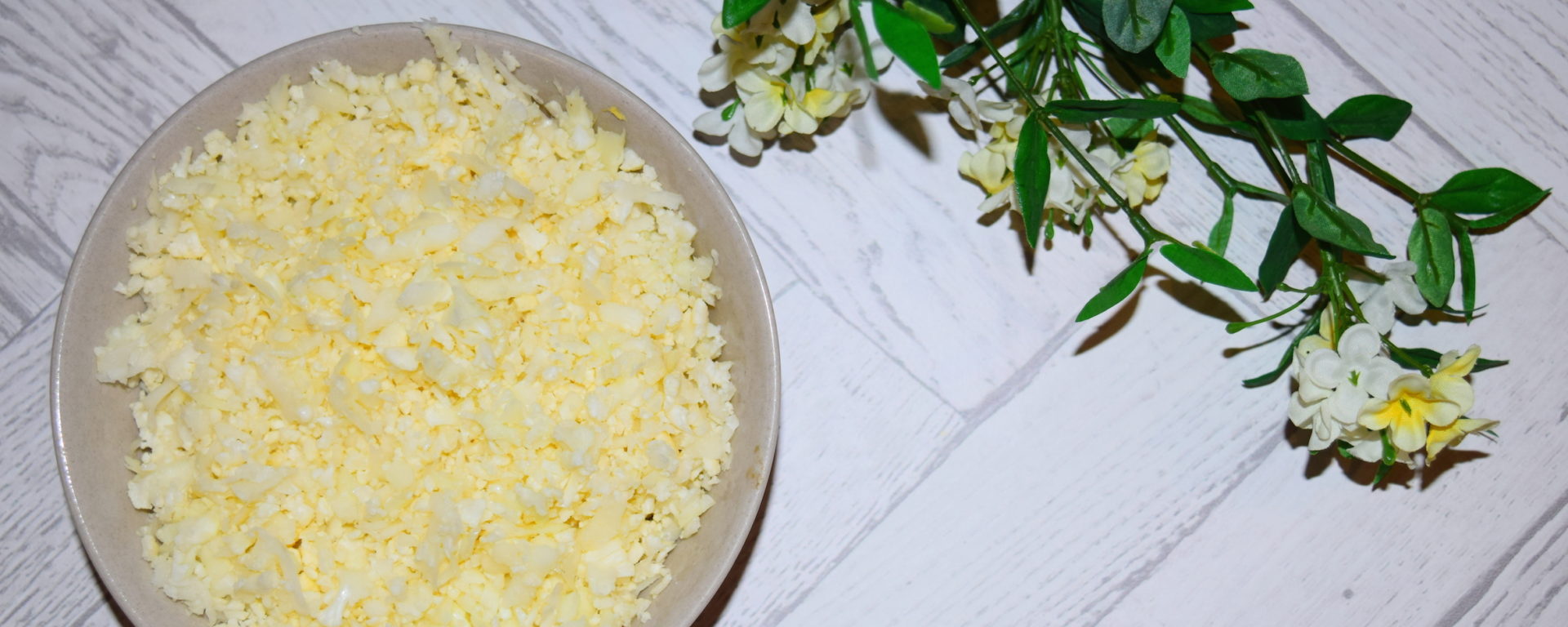 Simple cauliflower rice recipe from MyNutriCounter