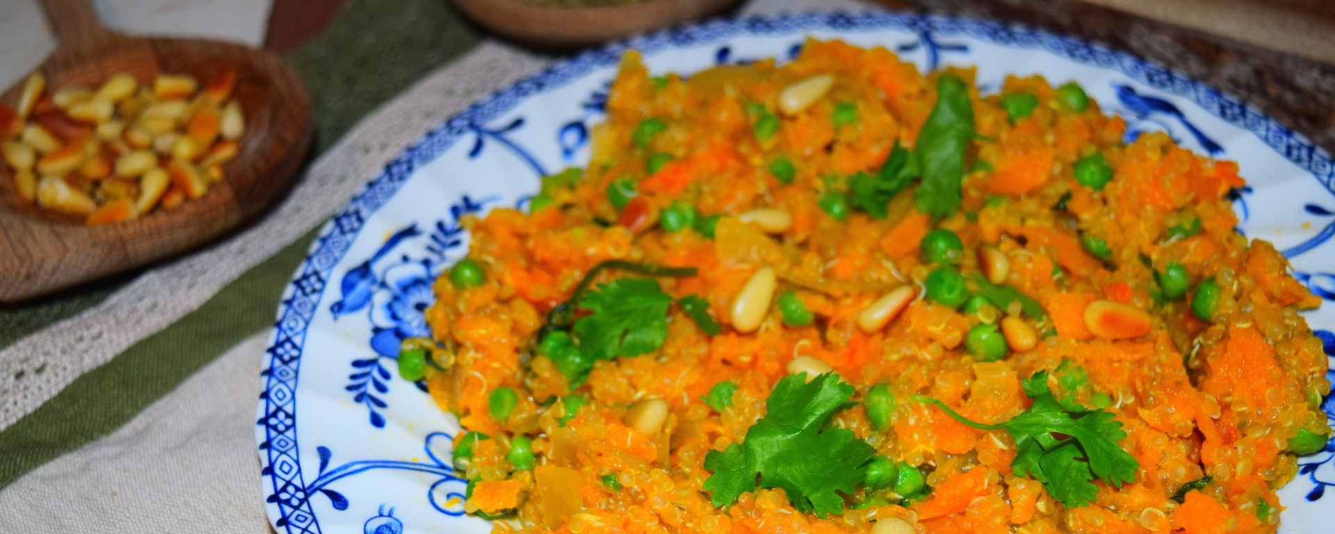 A healthy and delicious vegan butternut squash risotto recipe from MyNutriCounter