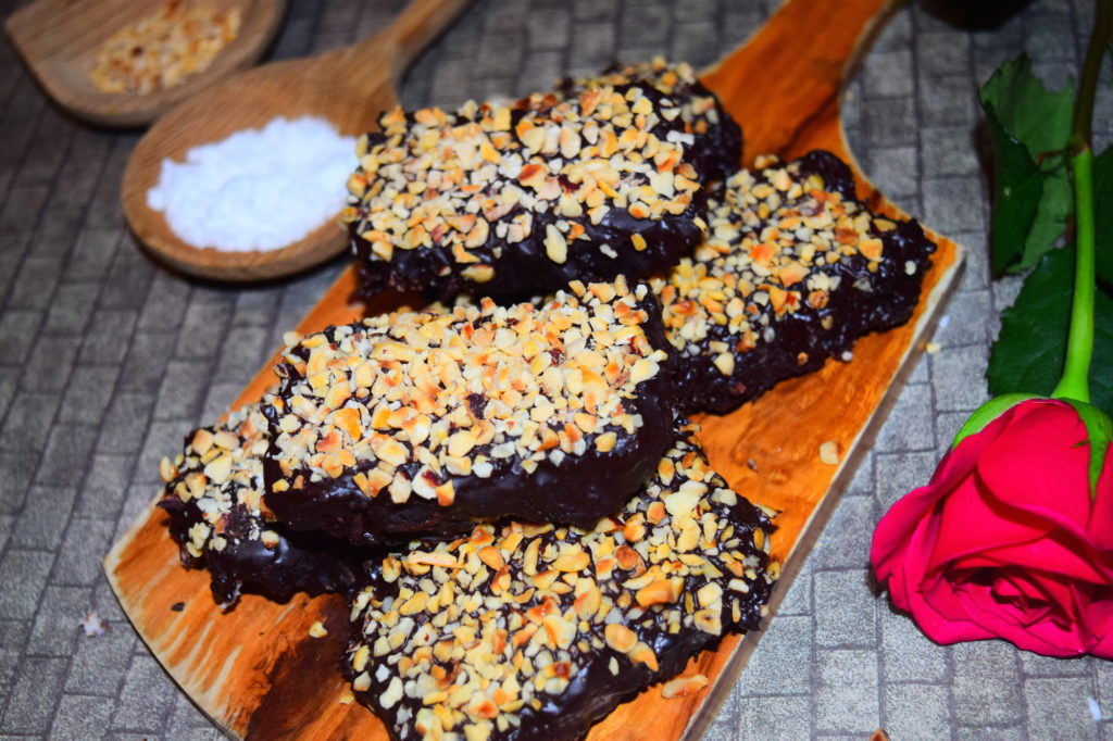 Coconut Chocolate Bars by MyNutriCounter