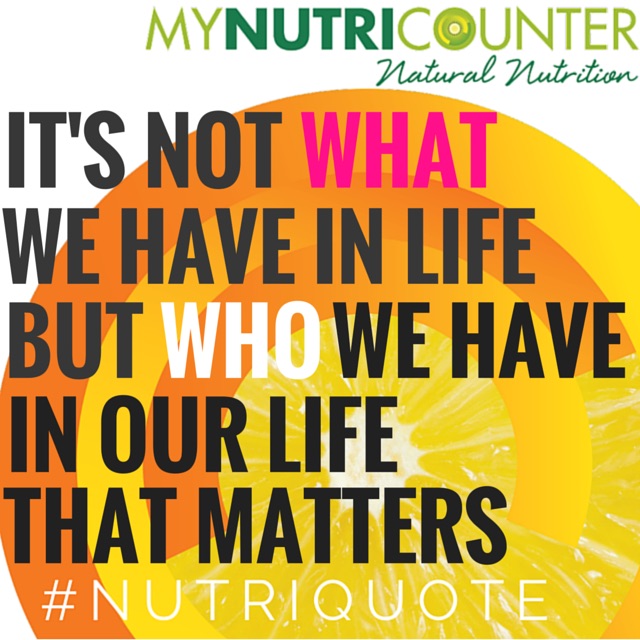 Monday motivation quote and articles from MyNutriCounter