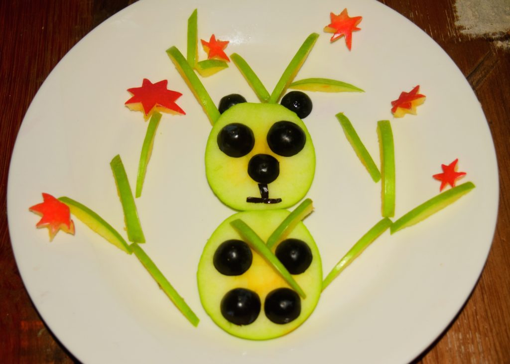 Create fun and healthy food art for kids with MyNutriCounter