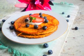 Healthy Sweet Potato Pancakes by MyNutriCounter