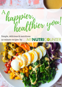 Buy the new e-book 'A Happier, Healthier You' from MyNutriCounter