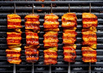 Korean Tofu & Leek BBQ by MyNutriCounter