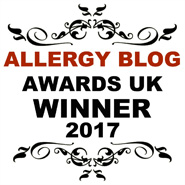 UK Allergy Blog Awards Winner by MyNutriCounter