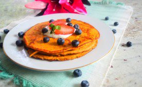 Recipe: Healthy Sweet Potato Pancakes